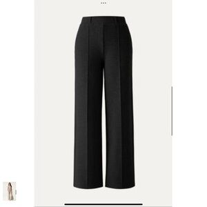OGL FuzzLuxe Black Straight Leg Pants- Black, XL, NWT